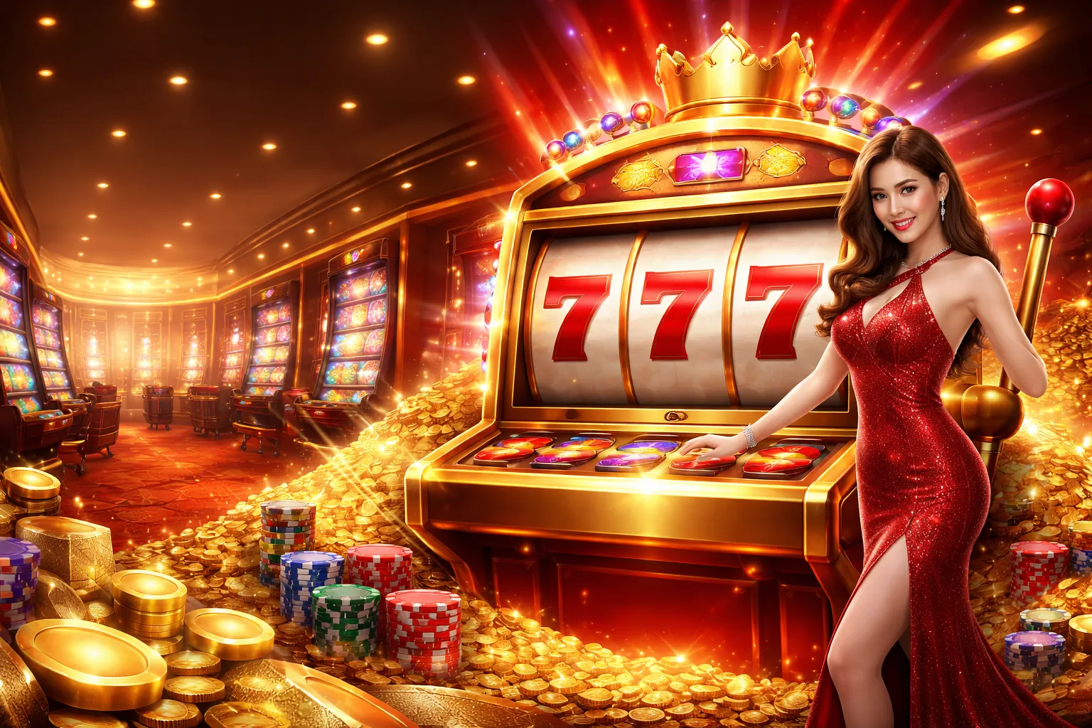 Hình ảnh quay số nổ hũ đầy màu sắc tại 8kbet Buzz
